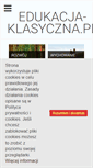 Mobile Screenshot of edukacja-klasyczna.pl